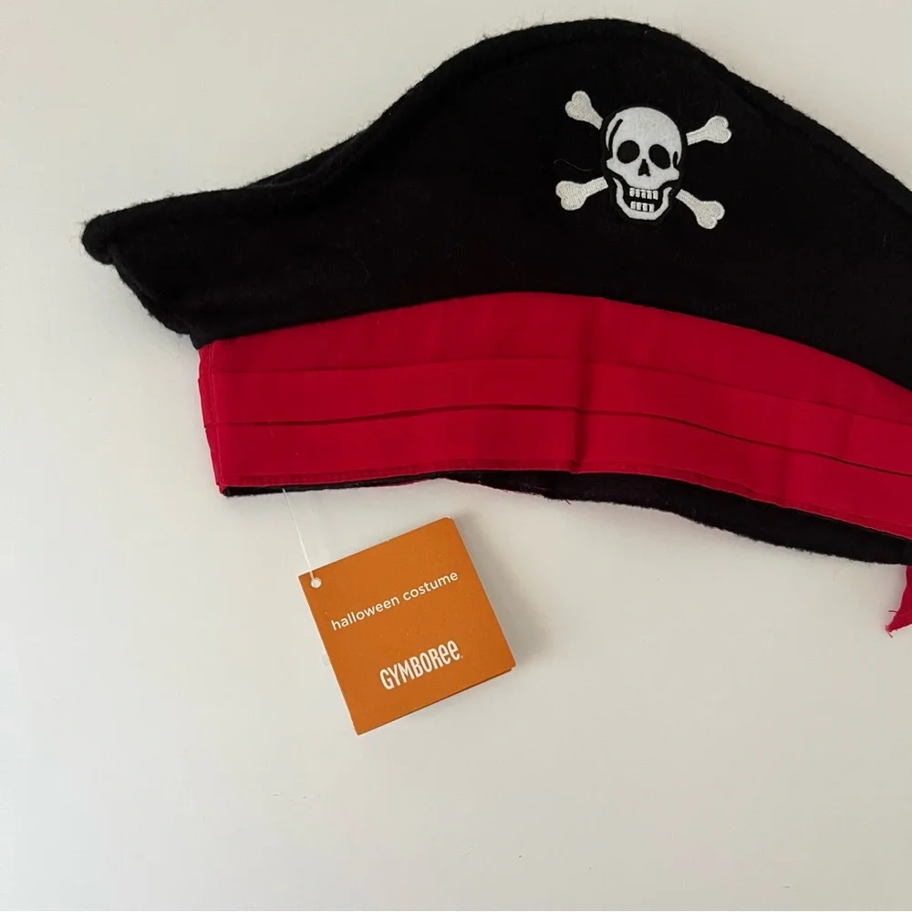 Gymboree Pirate Costume Hat Size 5-7 NWT